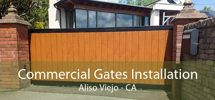 Commercial Gates Installation Aliso Viejo - CA