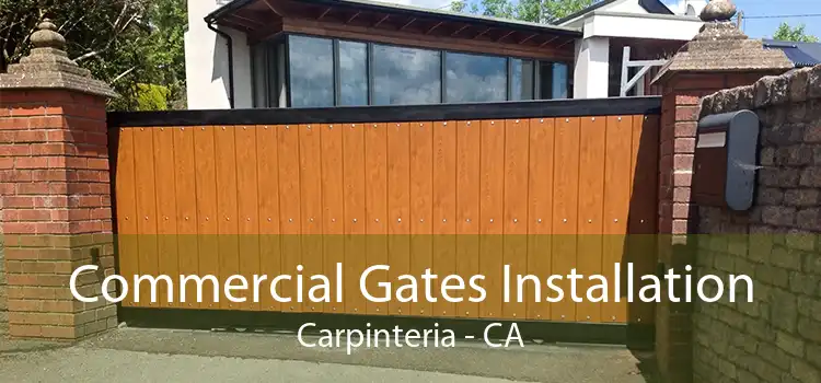 Commercial Gates Installation Carpinteria - CA