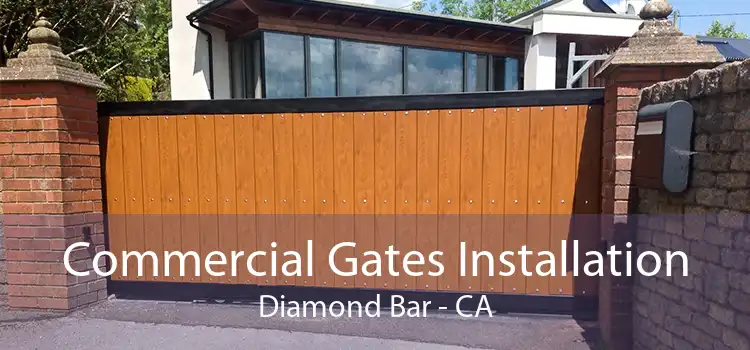 Commercial Gates Installation Diamond Bar - CA