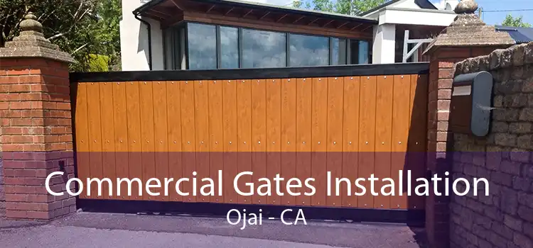 Commercial Gates Installation Ojai - CA