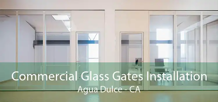 Commercial Glass Gates Installation Agua Dulce - CA