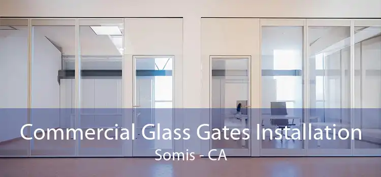 Commercial Glass Gates Installation Somis - CA