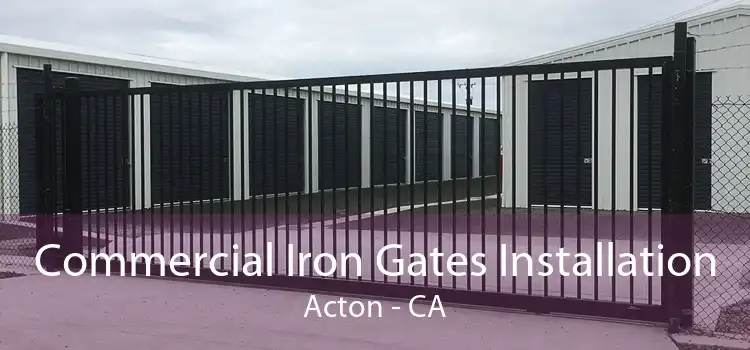 Commercial Iron Gates Installation Acton - CA