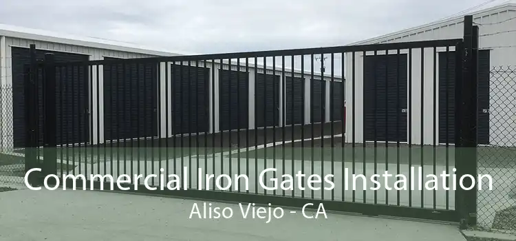 Commercial Iron Gates Installation Aliso Viejo - CA