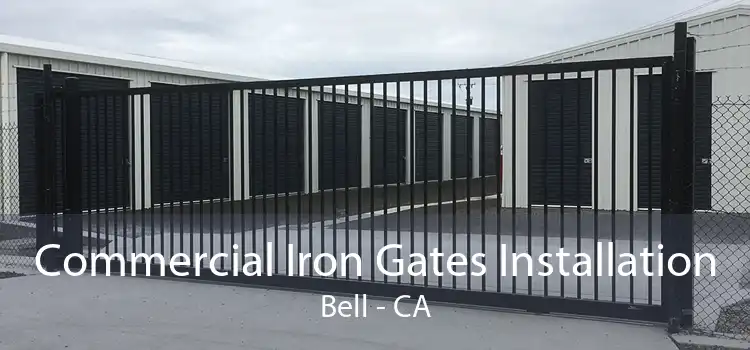 Commercial Iron Gates Installation Bell - CA