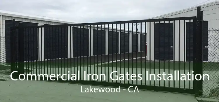 Commercial Iron Gates Installation Lakewood - CA