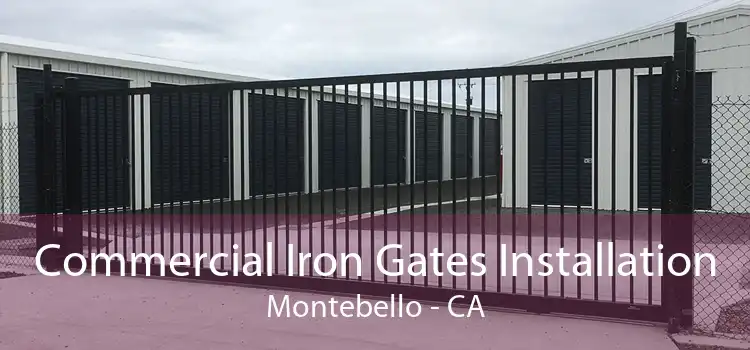 Commercial Iron Gates Installation Montebello - CA