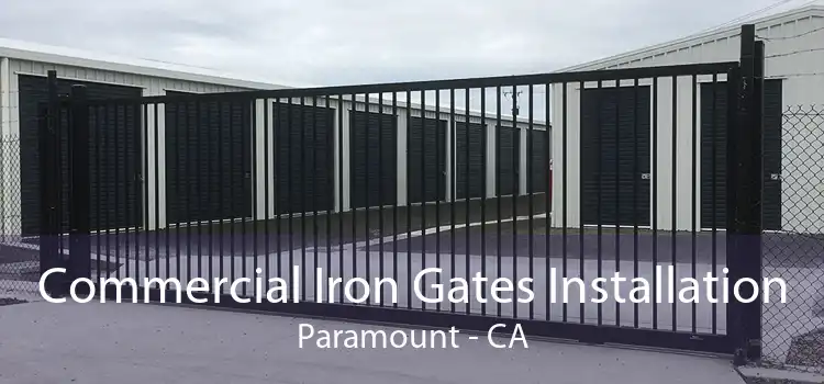 Commercial Iron Gates Installation Paramount - CA