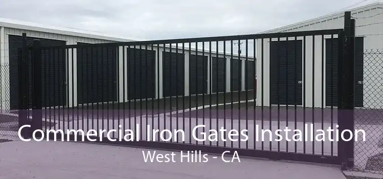 Commercial Iron Gates Installation West Hills - CA