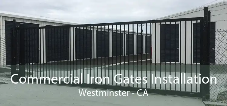 Commercial Iron Gates Installation Westminster - CA