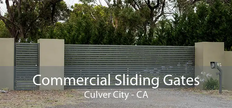 Commercial Sliding Gates Culver City - CA