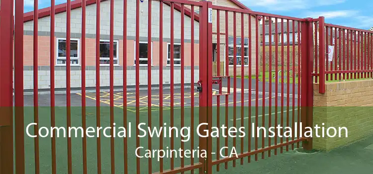 Commercial Swing Gates Installation Carpinteria - CA